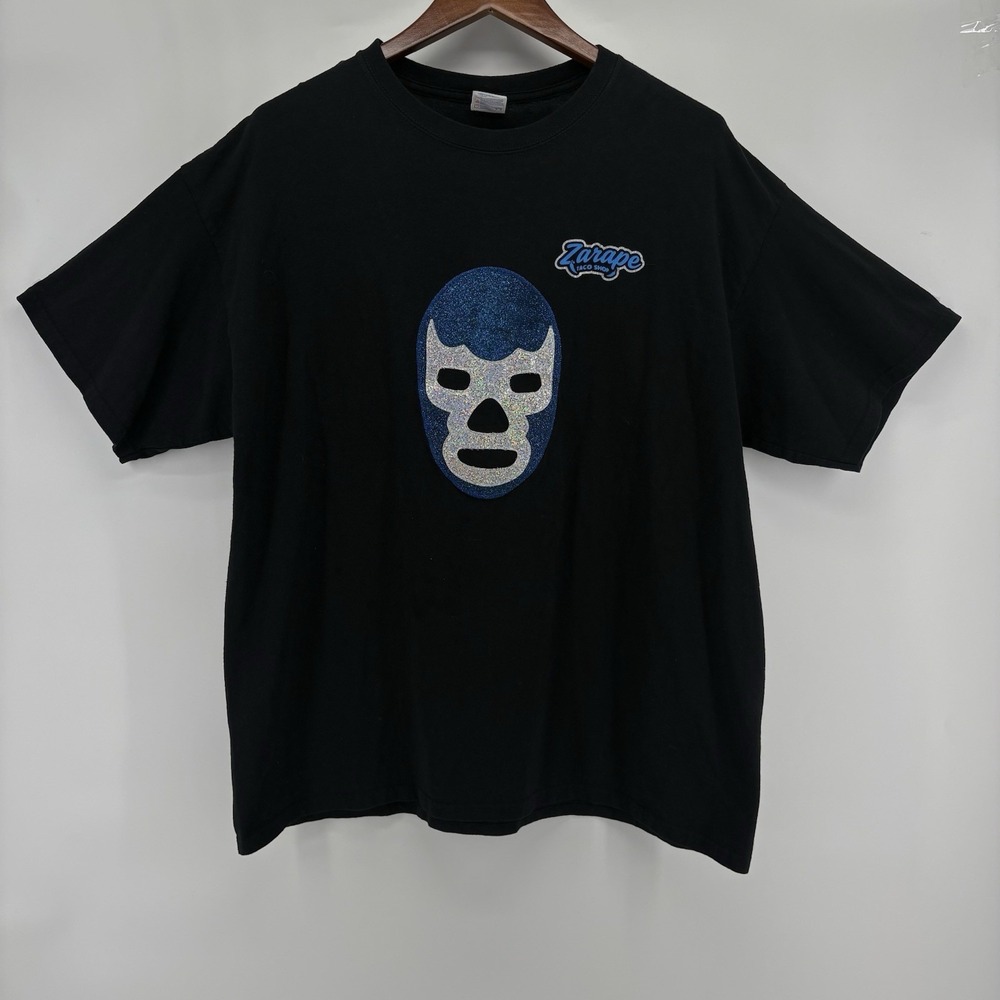 Zarape Taco Shop T-Shirt With Patch Size 2XL